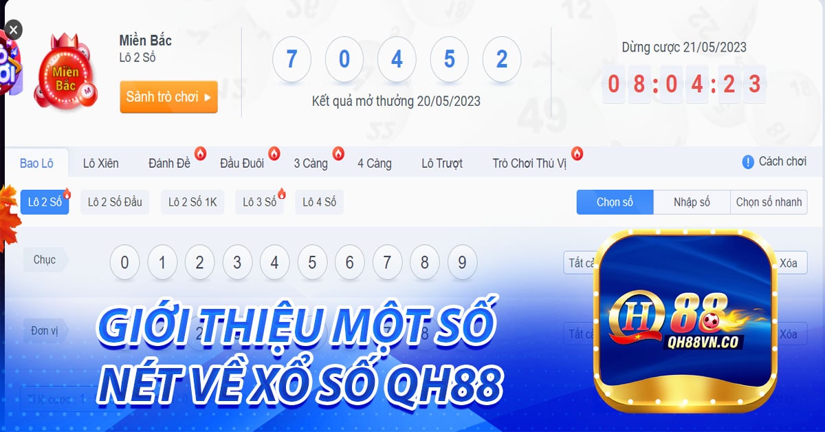 Giới thiệu một số nét về Xổ số QH88
