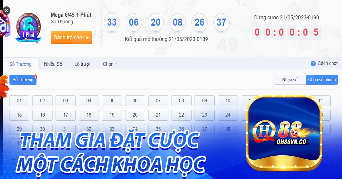 Tham gia đặt cược một cách khoa học