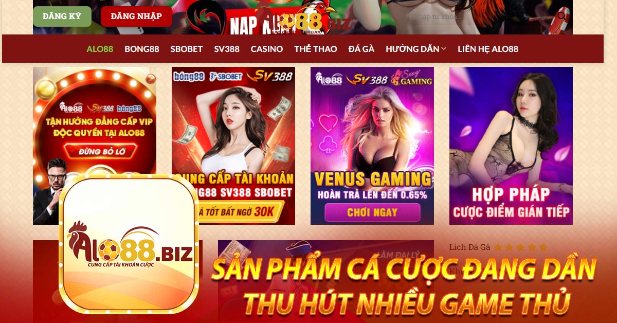 Sản phẩm cá cược đang dần thu hút nhiều game thủ