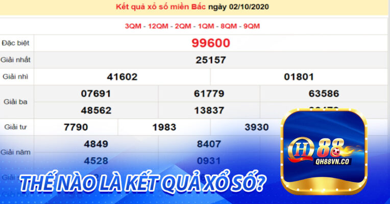 Thế nào là kết quả xổ số?